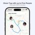 UGREEN FineTrack Air Tracker Tags(iOS Only), 2-Year Replaceable Battery Bluetooth Tracker Compatible with Apple Find My, Item Finder Smart Tag for Keys, Luggage, Wallet - [Apple MFi Certified]